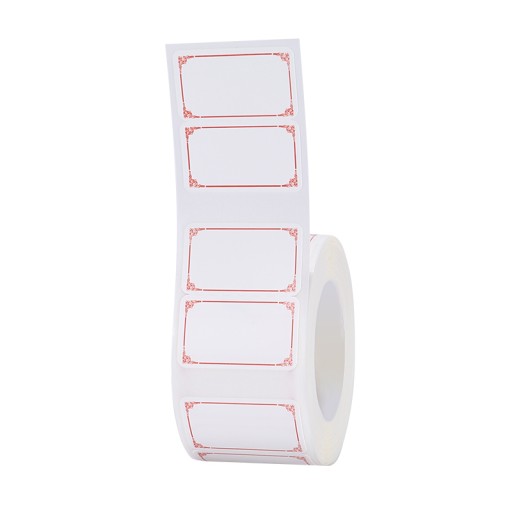 NIIMBOT Etykiety Naklejki RFID 40*30mm RAMKA RED 230szt Seria B Oryginalne