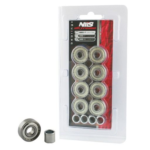 ŁOŻYSKA DO ROLEK DESKOROLEK ABEC-9 CHROME NILS