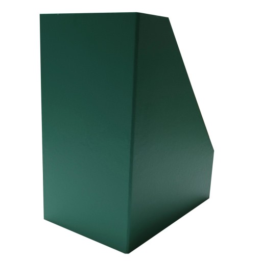 Pudełko na dokumenty pojemnik na czasopisma 300 x 250 x 160 zielone