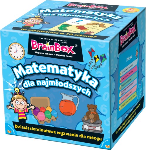 BRAINBOX MATEMATYKA DLA NAJMŁODSZYCH REBEL PL