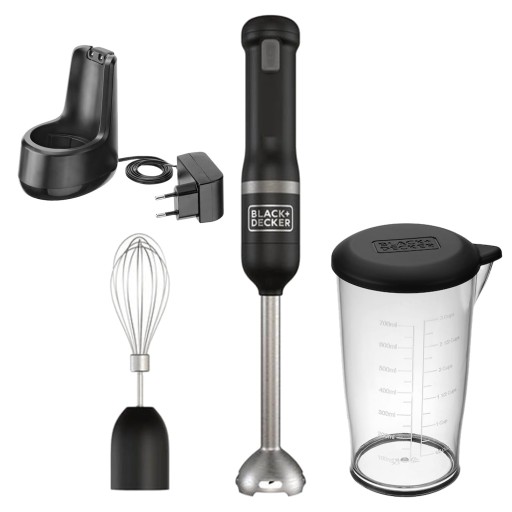 Black&Decker BCKM1012KB Blender ręczny 2w1 700