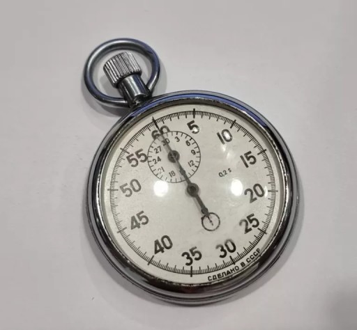 STOPER MECHANICZNY CCCP B SREBNY
