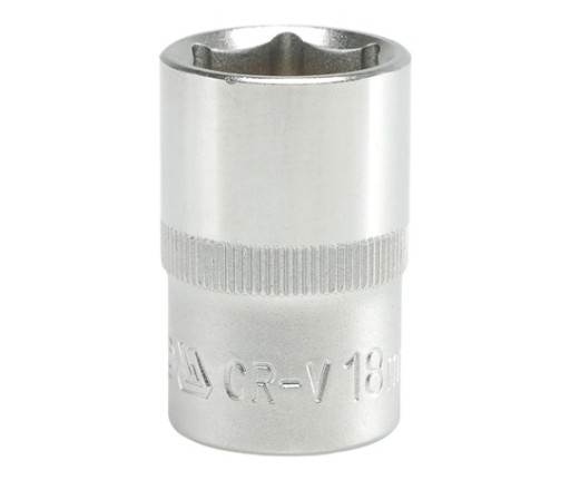 NASADKA 18 MM 6 KĄTNA 1/2 KRÓTKA YATO YT-1211