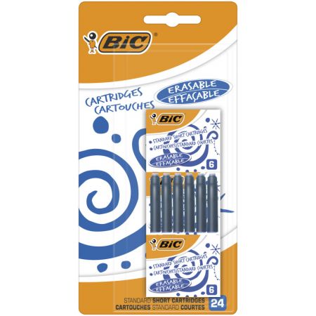 BIC Naboje do piór uniwersalne 24sztuki