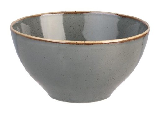 MISKA STONE 550 ml 14 cm PORCELANA SZARA