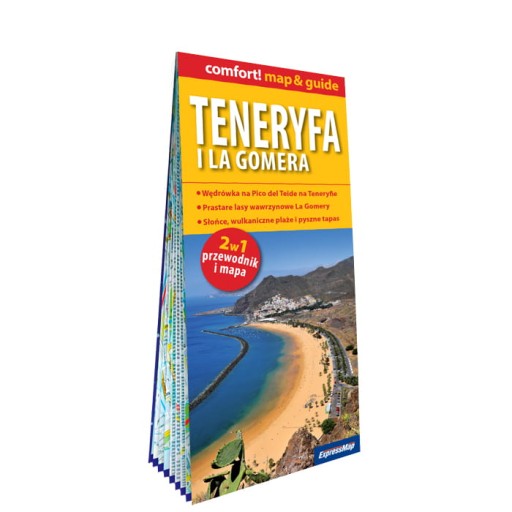 Teneryfa i La Gomera przewodnik + mapa 2w1