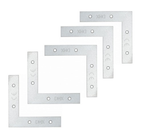 ZŁĄCZE NAROŻNE 60x60x10x2,0 MM OCYNK 5SZT