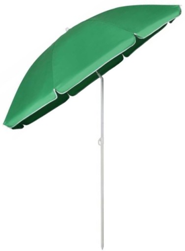 PARASOL PLAŻOWY DUŻY OGRODOWY 180 cm ZIELONY
