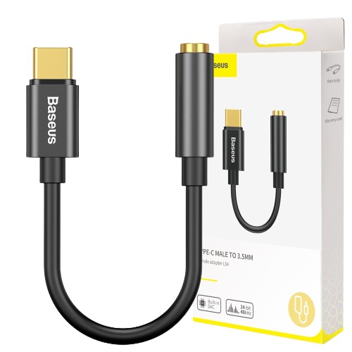 Baseus Adapter z USB-C na audio mini jack 3.5mm
