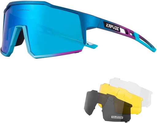 SPOLARYZOWANE OKULARY ROWEROWE SPORTOWE OKULARY