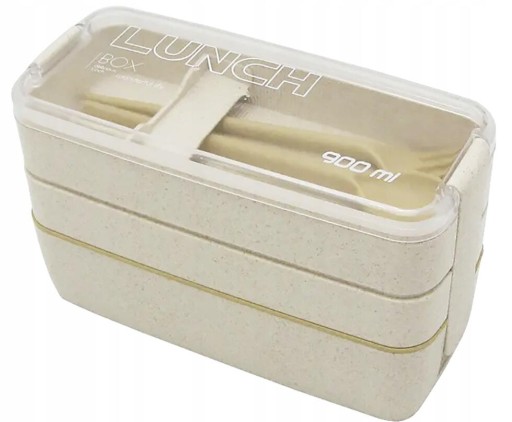 LUNCHBOX Z PRZEGRÓDKAMI POJEMNIK ŚNIADANIÓWKA