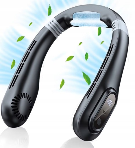 3600mAh WIATRAK NA SZYJE USB WENTYLATOR PRZENOŚNY