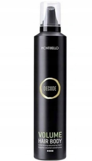 MONTIBELLO DECODE VOLUME HAIR BODY PIANKA 300ML