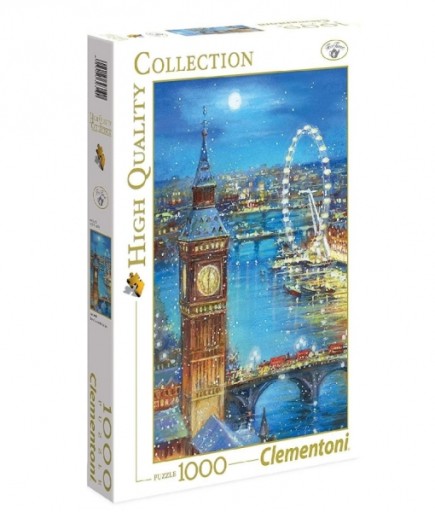 Puzzle BIG Ben w Płatkach Śniegu 1000 el. K-39319