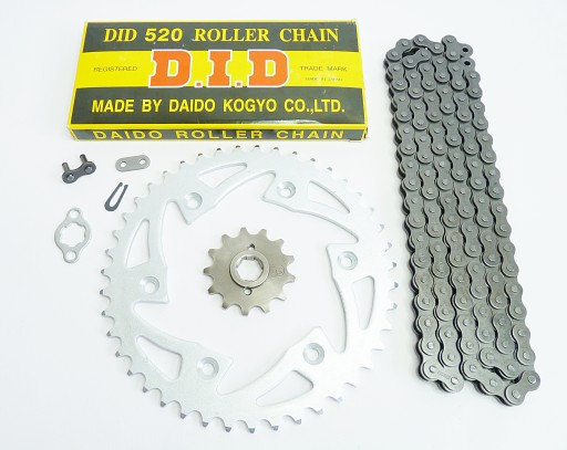 Napęd zębatki łańcuch Cross Xmotos 250 300 XB39 DI