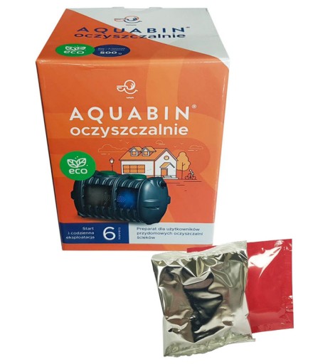 Preparat do szamba proszek Aquabin 0,5 kg