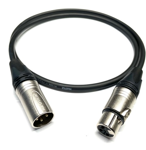 KLOTZ MY206 NEUTRIK KABEL MIKROFONOWY XLR XLR 12m