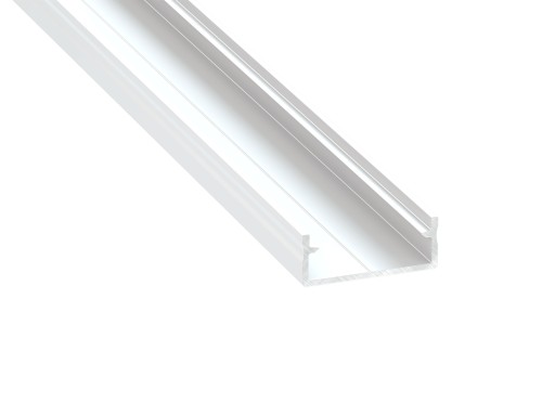 PROFIL PODWÓJNY LED ALUMINIOWY BIAŁY 2M TAŚM LED