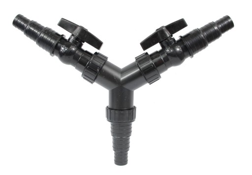TRÓJNIK DO OCZKA NA WĄŻ 25mm, 32mm, 38mm + ZAWORY