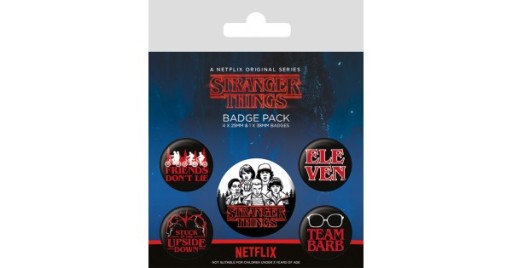 Stranger Things Badge Pack