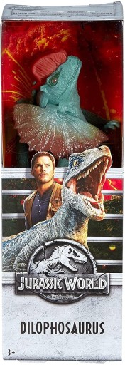 FIGURK DINOZAUR JURASSIC WORLD DILOPHOSAURUS FVL38