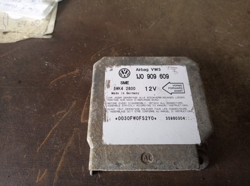 VW GOLF IV - SENSOR PODUSZEK 1J0909609