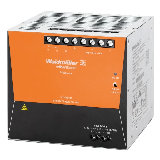 Zasilacz Weidmüller PRO MAX3 960W 24V 1478200000