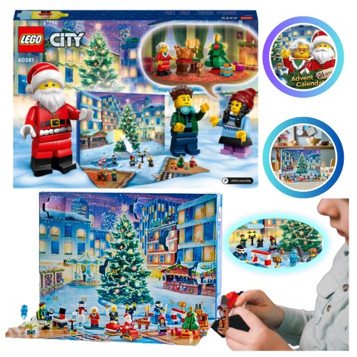 LEGO CITY KALENDARZ ADWENTOWY ZESTAW 2023 R. NOWOŚĆ FIGURKI PREZENT XXL