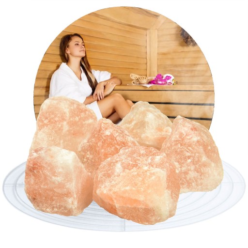 SÓL DO SAUNY KAMIENNA HIMALAJSKA RÓŻOWA 5kg