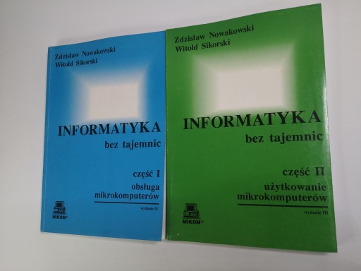 INFORMATYKA BEZ TAJEMNIC NOWAKOWSKI 2 TOMY