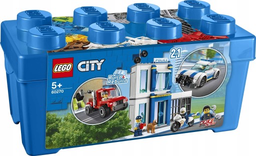 LEGO CITY 60270 Policyjny zestaw klocków