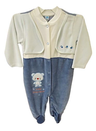 Pajacyk niemowlęcy Koala Baby 80 welur
