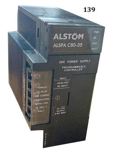 STEROWNIK PROGRAMOWALNY ALSPA C80-35 ALSTOM IC693PWR325G