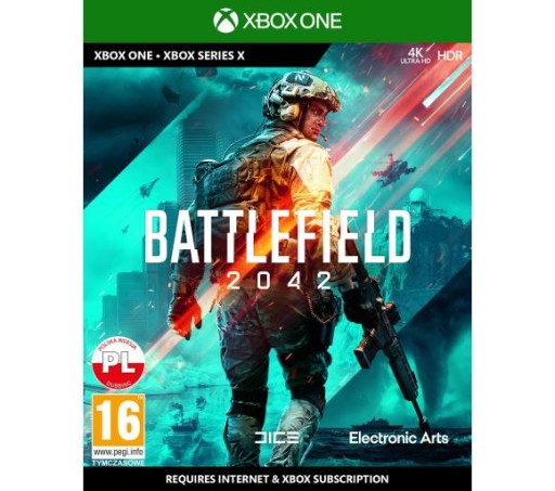 Gra, Battlefield 2042 Xbox Series X , NOWA ORGINAL