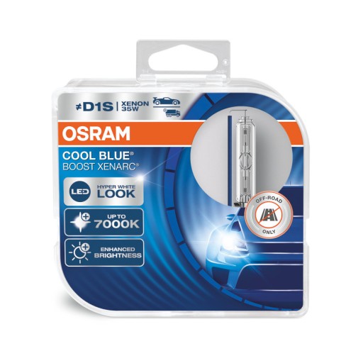 OSRAM żarówki D1S COOL BLUE Boost 7000K 2 sztuki