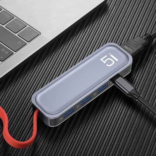 RT16 5 In 1 Multi-function Docking Station HUB Converter