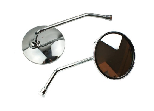 LUSTERKA GWINT M10 PRAWY METAL-CHROM DŁUGOŚĆ 24CM
