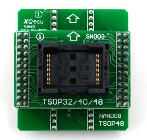 __Adapter TSOP48 NAND08 do programatora TL866Il__
