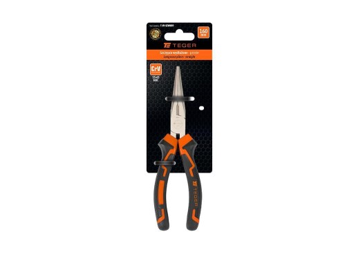 Szczypce wydłużone - proste 160 mm / TEGER TEGER T-W-SZW001