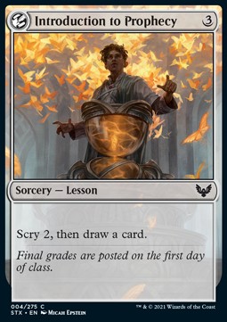 Introduction to Prophecy (x4) 
