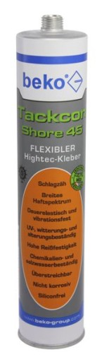 Klej tackcon popielaty 310ml Beko