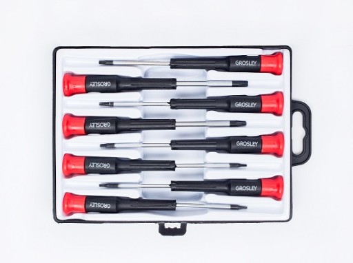 ZESTAW WKRĘTAKÓW TORX PRECYZYJNYCH GROSLEY