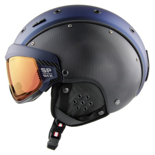Kask narciarski CASCO SP-6 VisorVAUTRON navy-black structure M