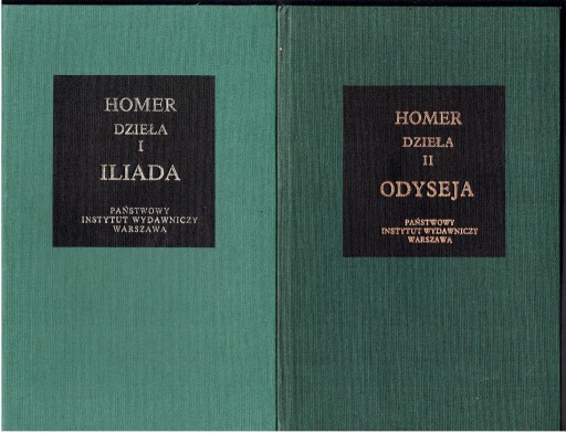 Dzieła Tom 1-2. Iliada / Odyseja Homer