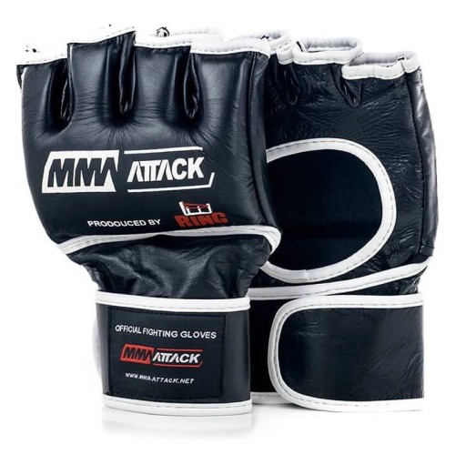 Rękawice skórzane MMA Attack - M