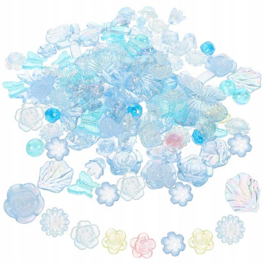 Ozdoba do Paznokci Mini Flatback Rose Charms Hand