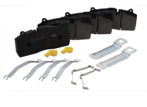 Klocki hamulcowe do osi SAF SBS2220 zaciski Haldex