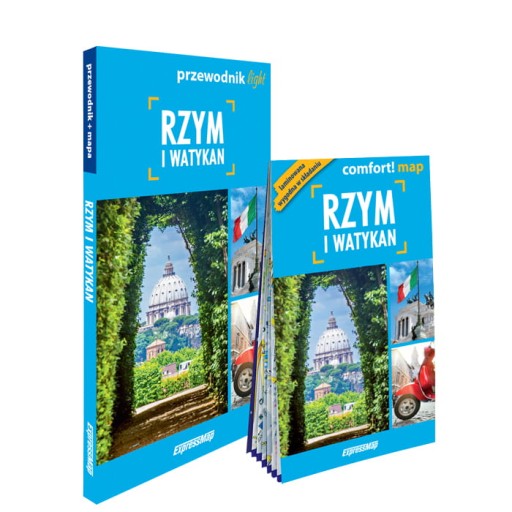 Rzym i Watykan light: przewodnik + mapa ExpressMap 2024