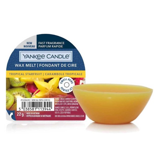 Yankee Candle - wosk zapachowy Tropical Starfruit (Tro
