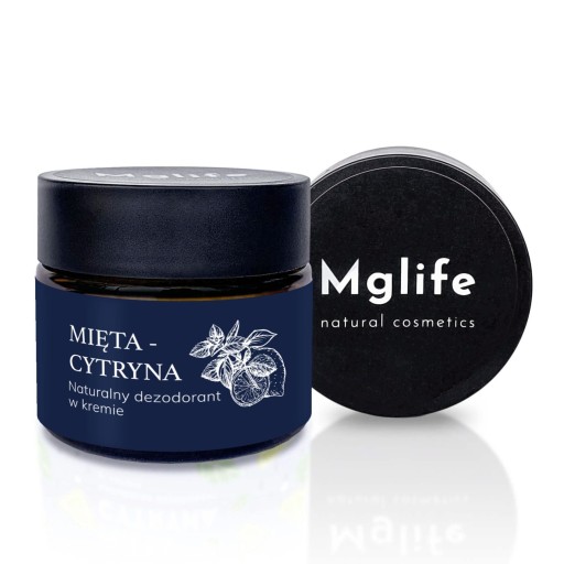 Naturalny dezodorant w kremie mięta cytryna 50 ml